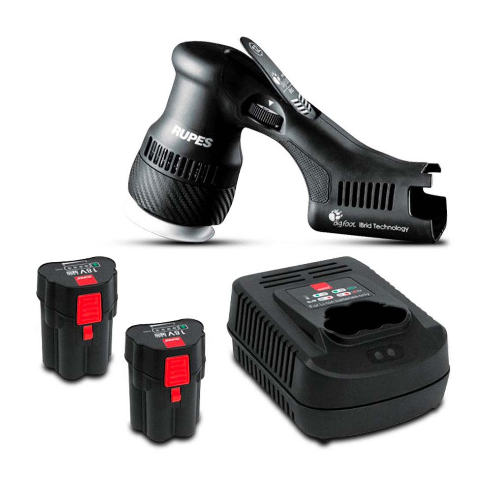 Rupes BigFoot HLR75 Cordless iBrid Mini Polisher