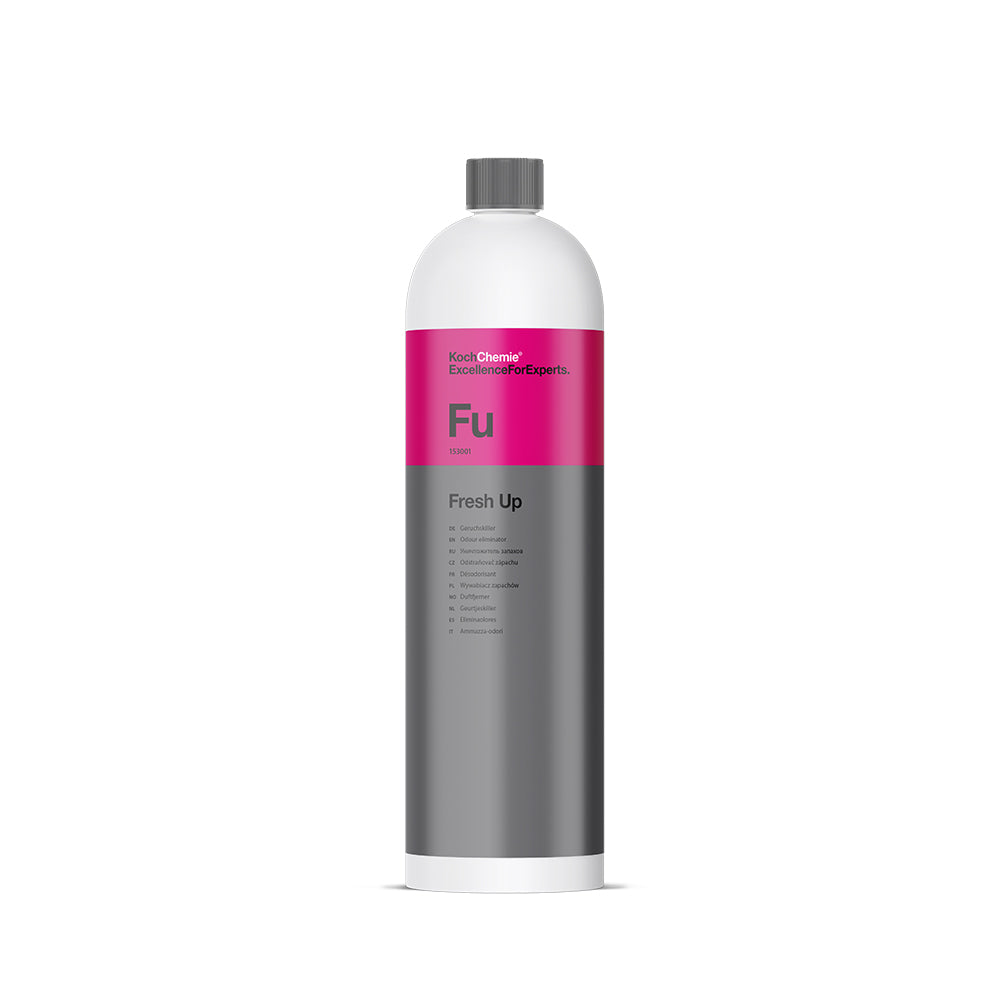 Koch Chemie Fresh Up | Odour Eliminator 1L bottle with white background.