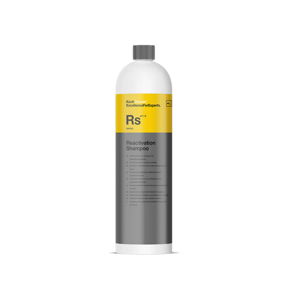 Koch Chemie Reactivation Shampoo | Descaling Soap for Ceramic Coatings 1L bottle with white background