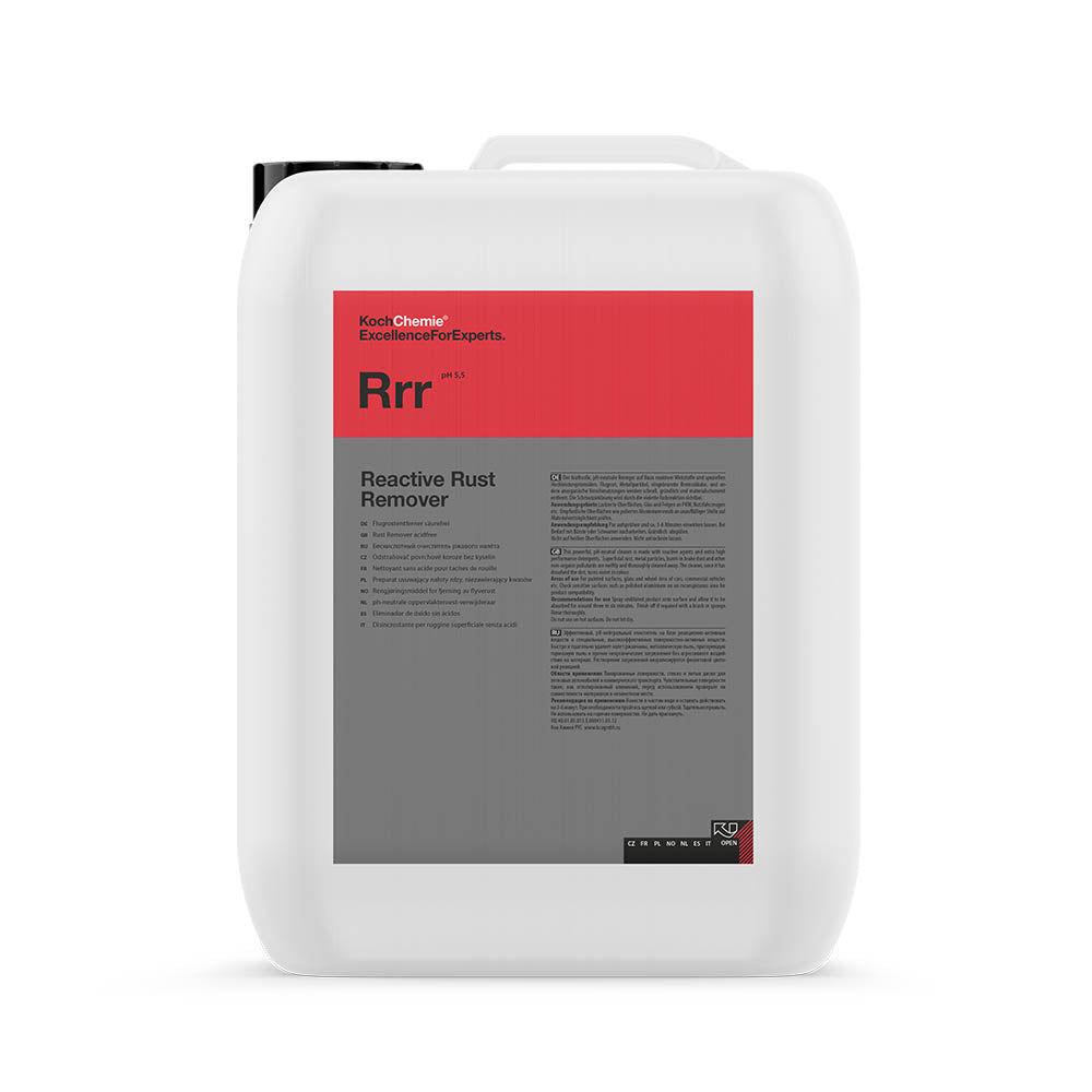 Koch Chemie Reactive Rust Remover | Acid Free Rust Remover 11L with white background.