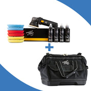 BOGO ShineMate EX605 Dual Action Polisher Kit 250g + ShineMate 18" Heavy Duty Tool Bag